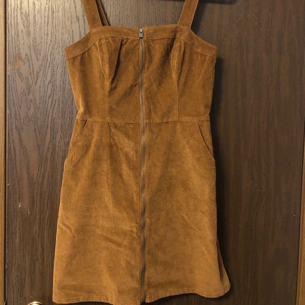 Hollister Corduroy brown dress